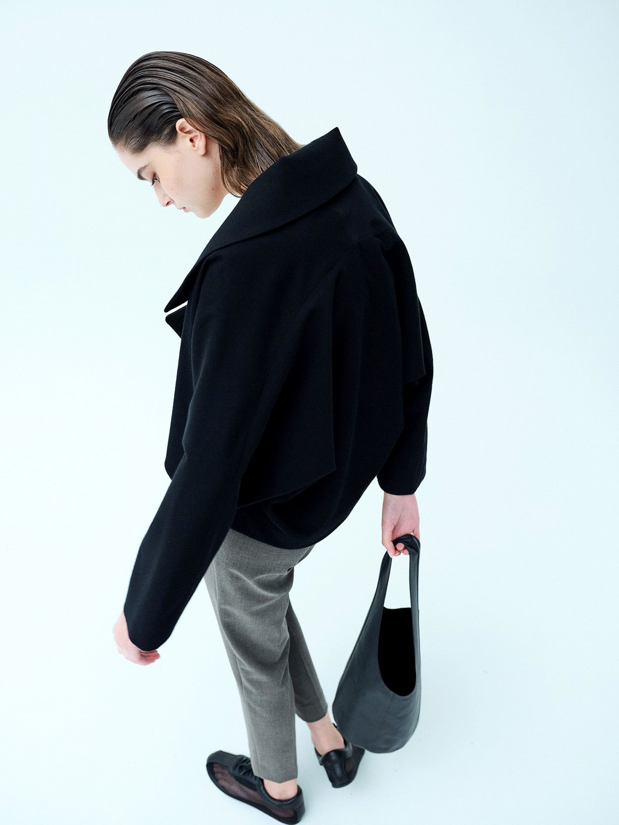 Leather Hobo Bag