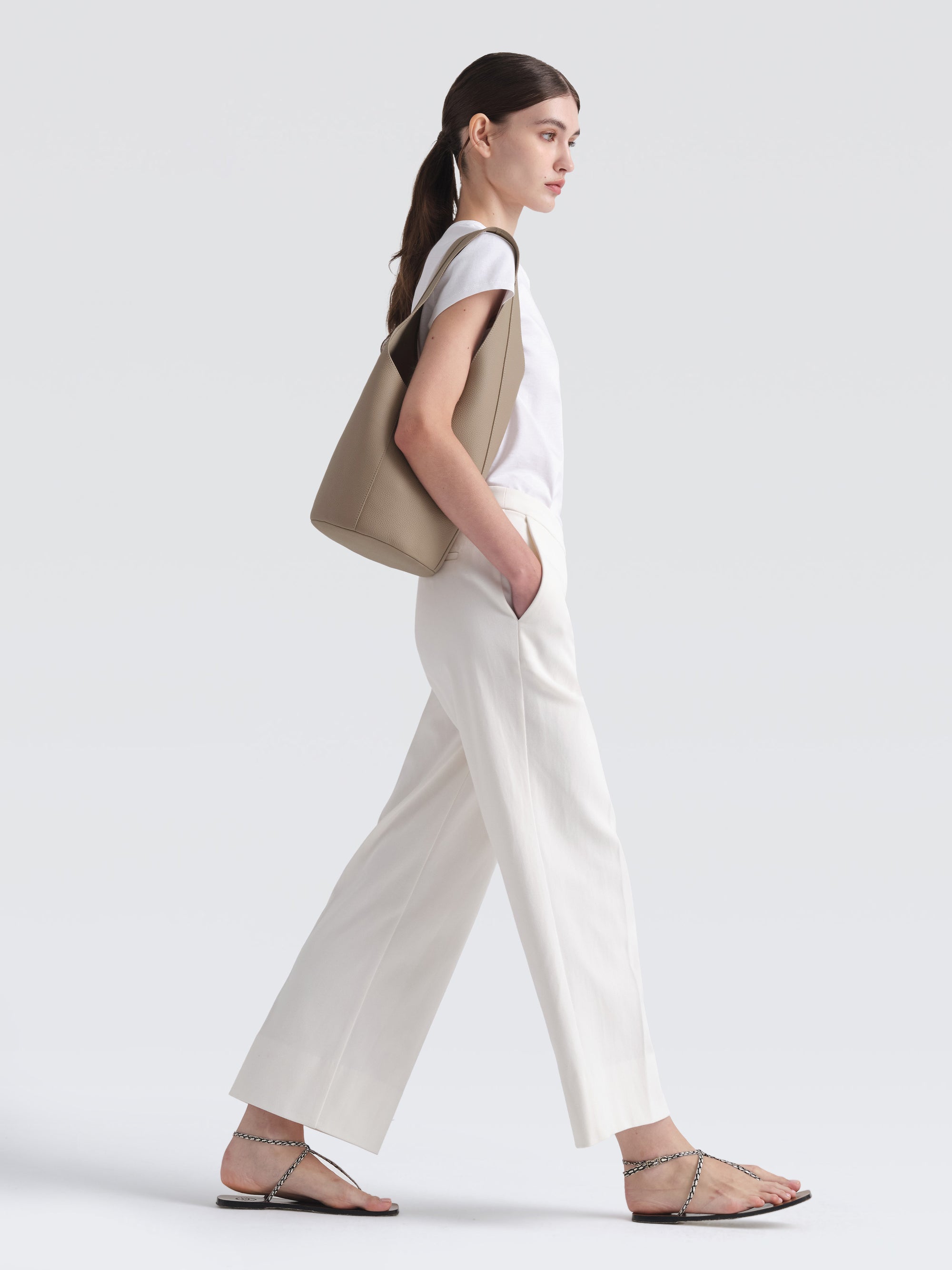 Leather Hobo Bag