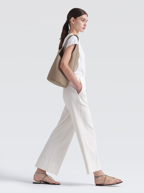 Leather Hobo Bag