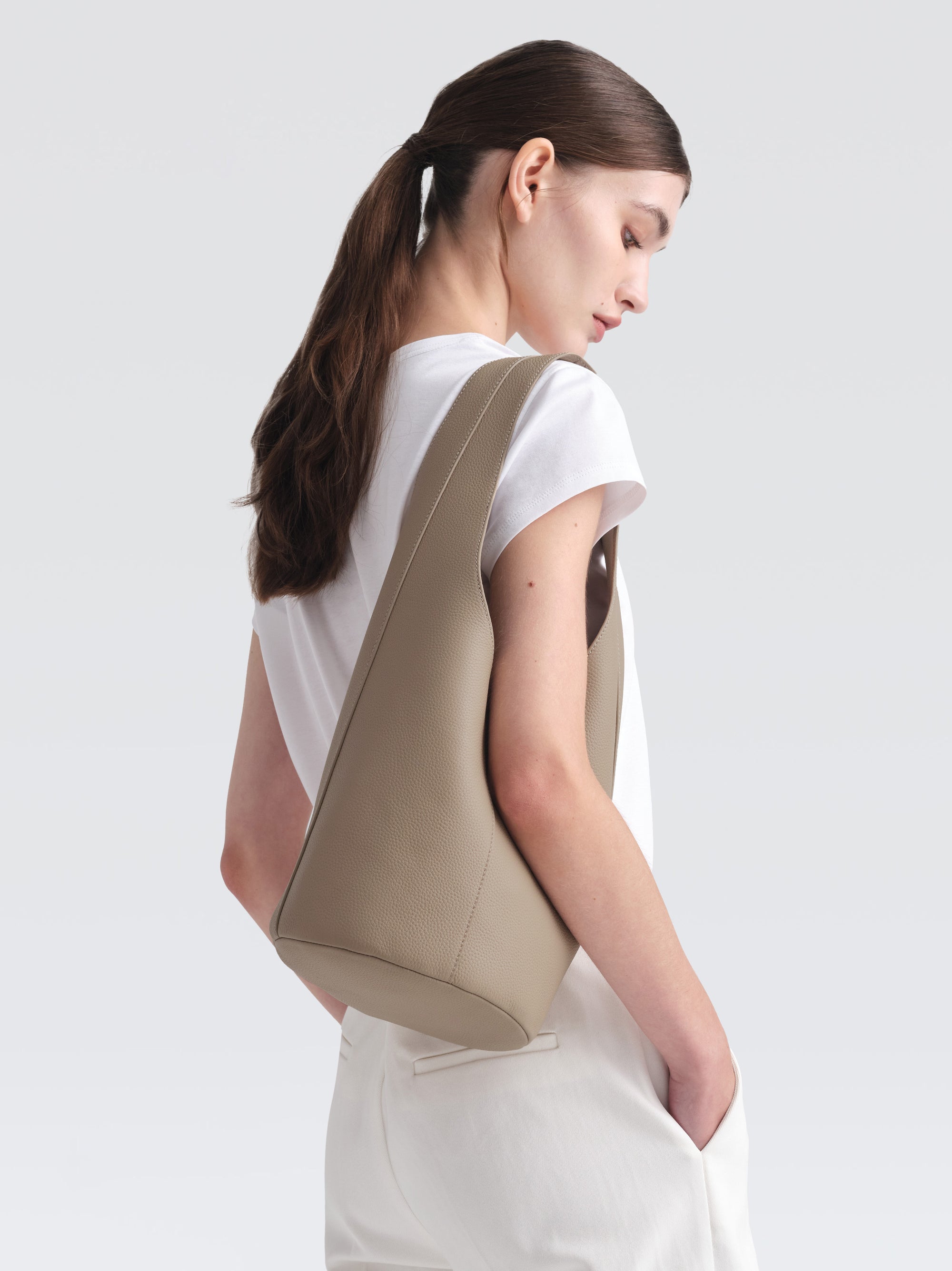 Leather Hobo Bag