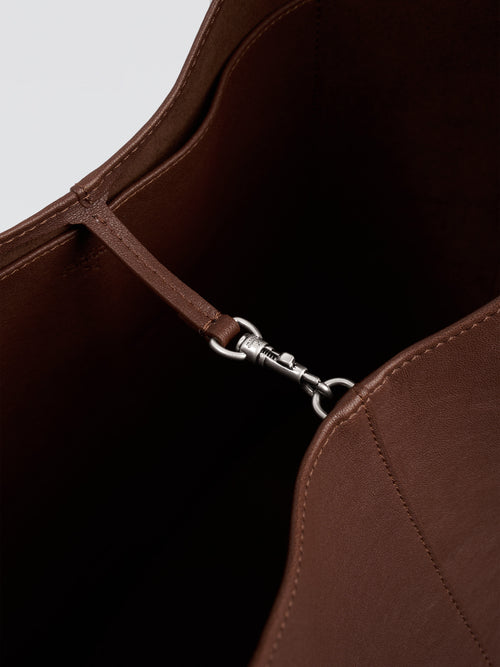 Leather Hobo Max