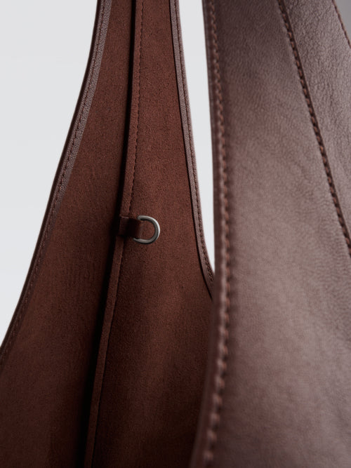 Leather Hobo Max