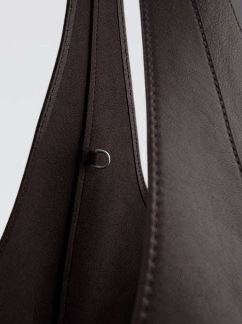 Leather Hobo Max