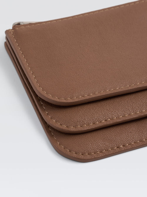 Leather Trio Pouch S