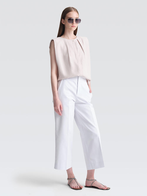Bonded Cotton  Leman  Culottes