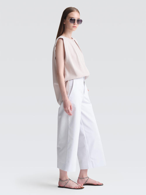 Bonded Cotton  Leman  Culottes