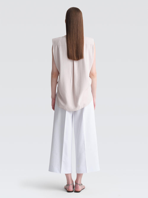 Bonded Cotton  Leman  Culottes