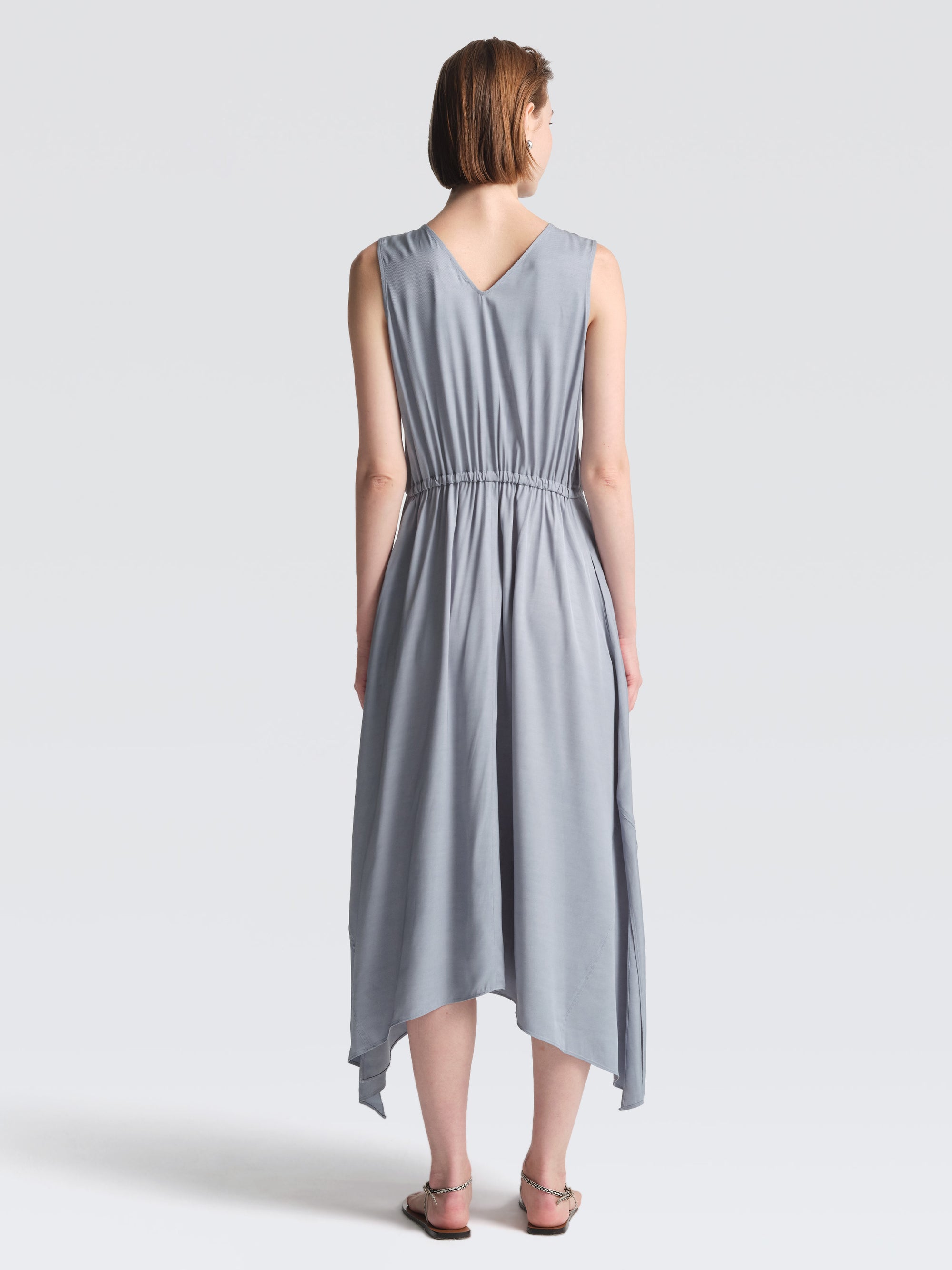 Cupro Safari Dress