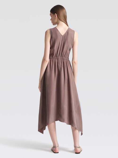 Cupro Safari Dress