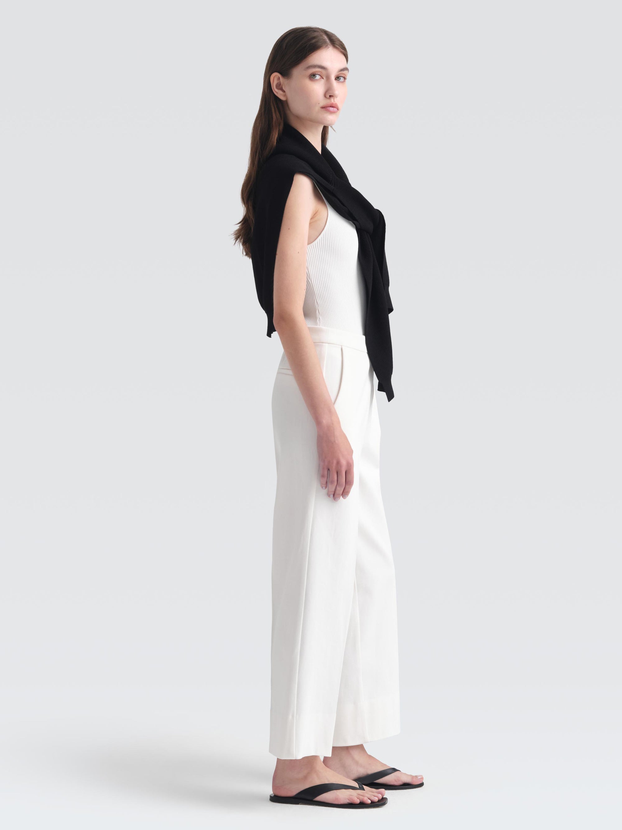Cotton Twill Louise Pants