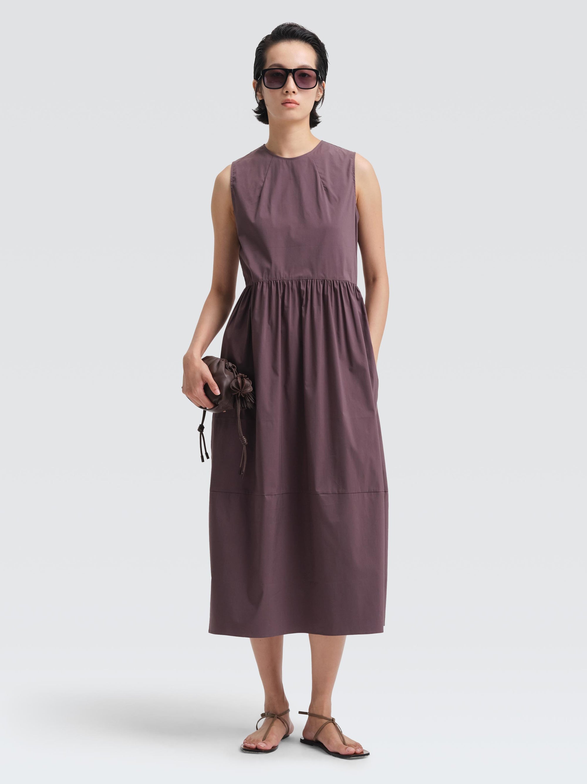 1333-Women-Dress-Malibu-Organic-Cotton-Poplin-Aubergine-1