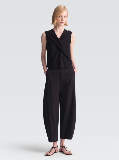Cotton Jersey Gabo Top