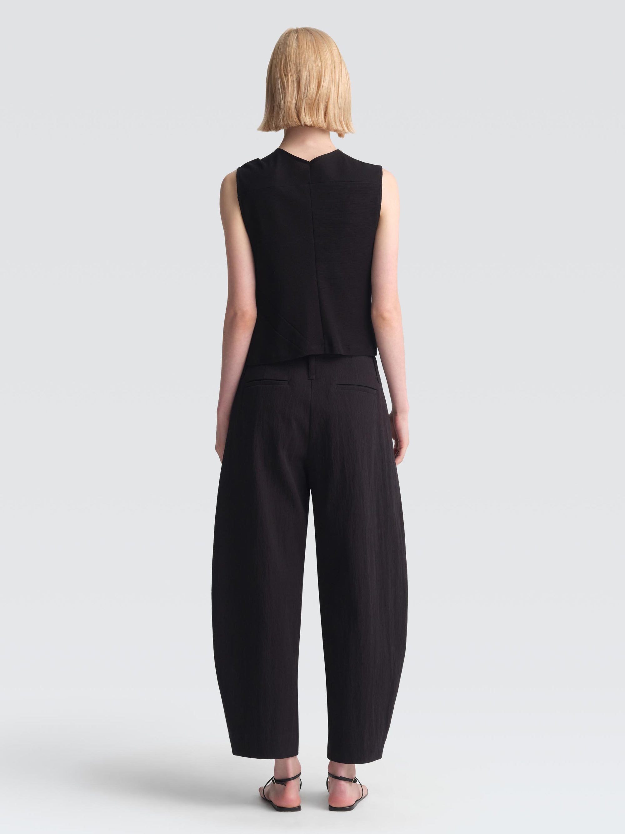 Cotton Jersey Gabo Top