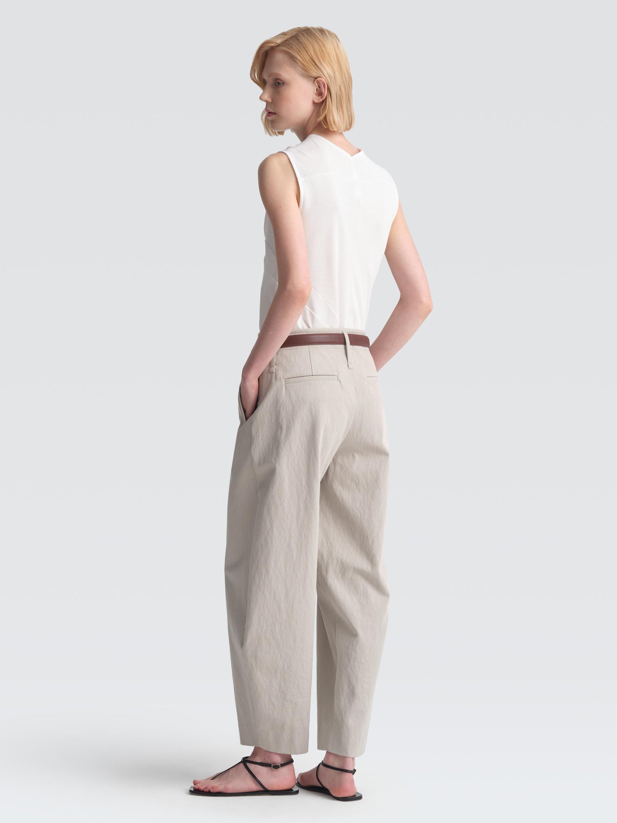 Cotton Jersey Gabo Top