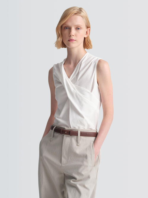 Cotton Jersey Gabo Top