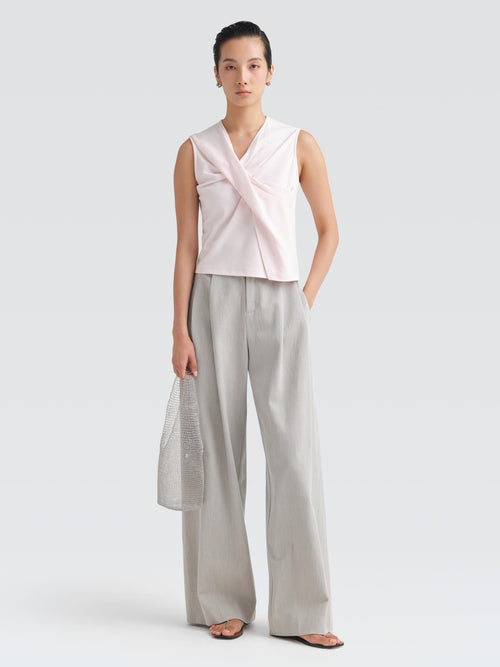 Cotton Pique Gabo Top