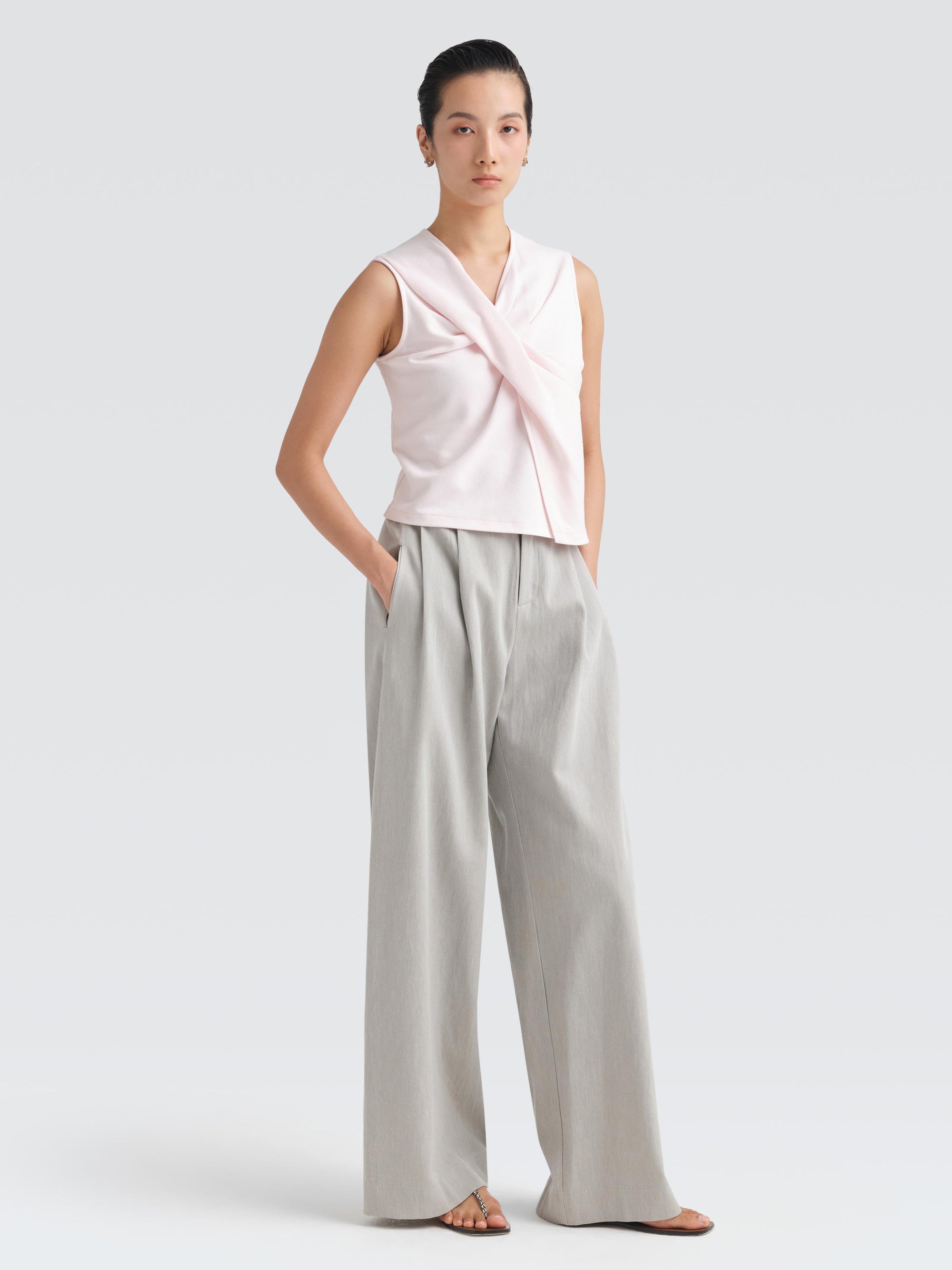 Cotton Pique Gabo Top