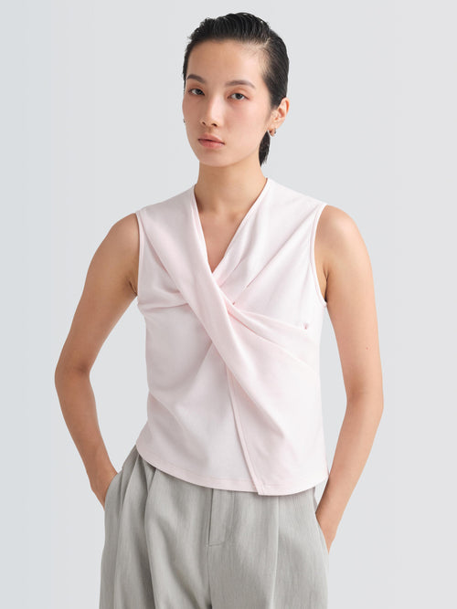 Cotton Pique Gabo Top