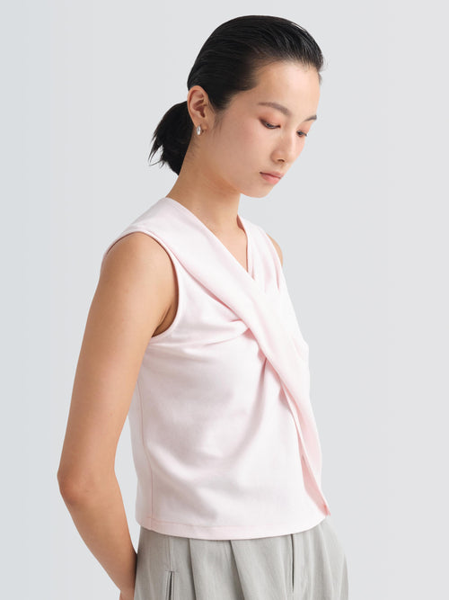 Cotton Pique Gabo Top