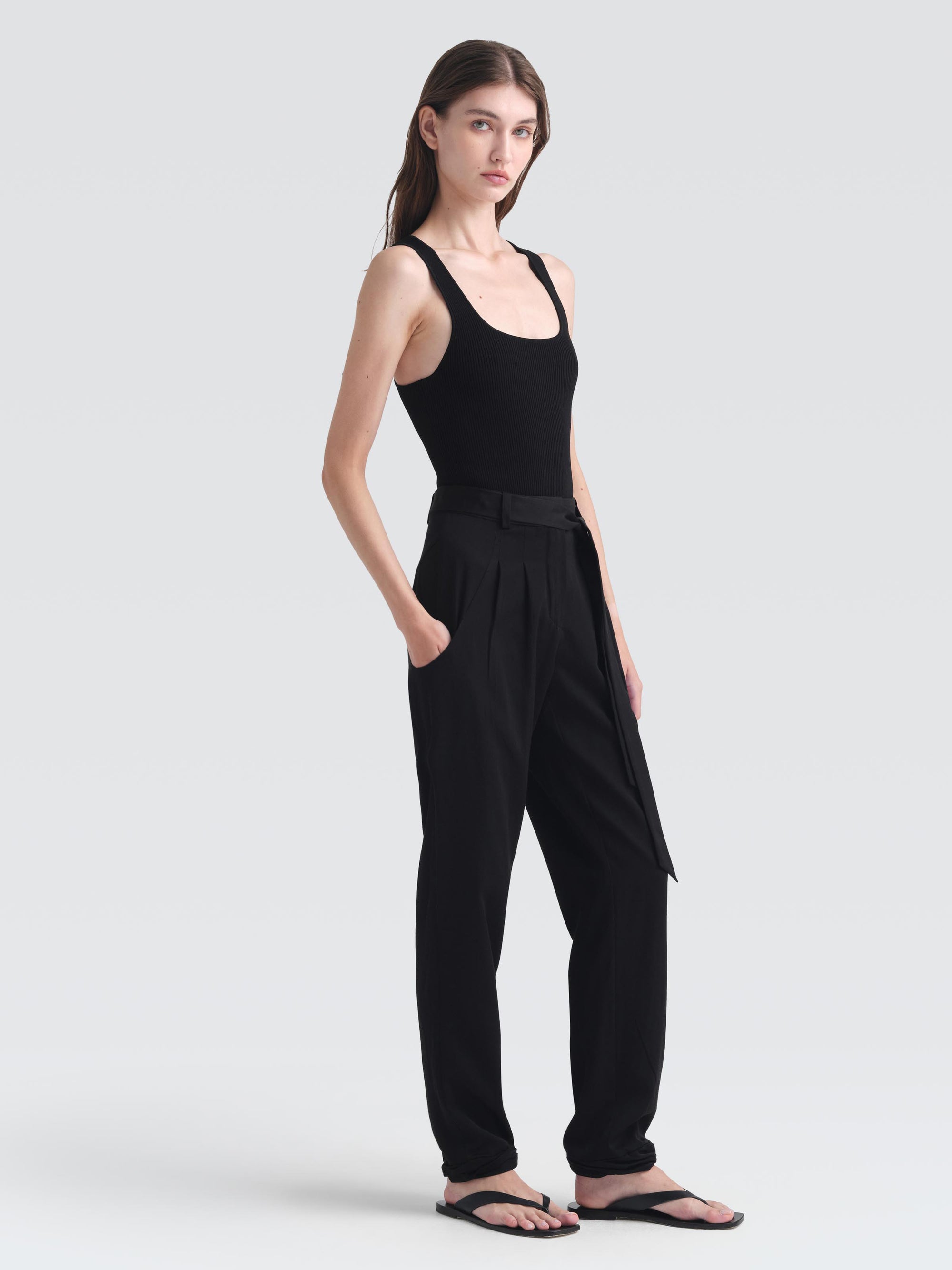 Cotton Rayon Adrienne Pants