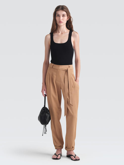 Cotton Rayon Adrienne Pants