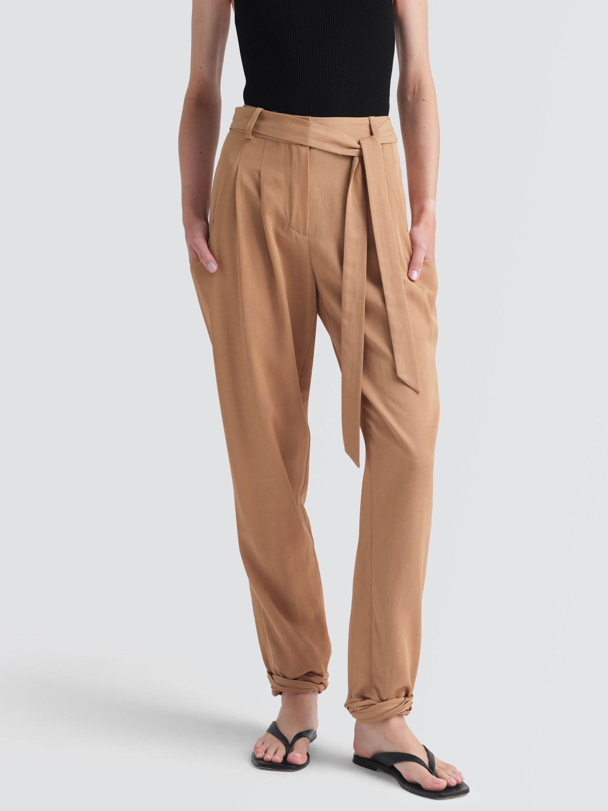 Cotton Rayon Adrienne Pants