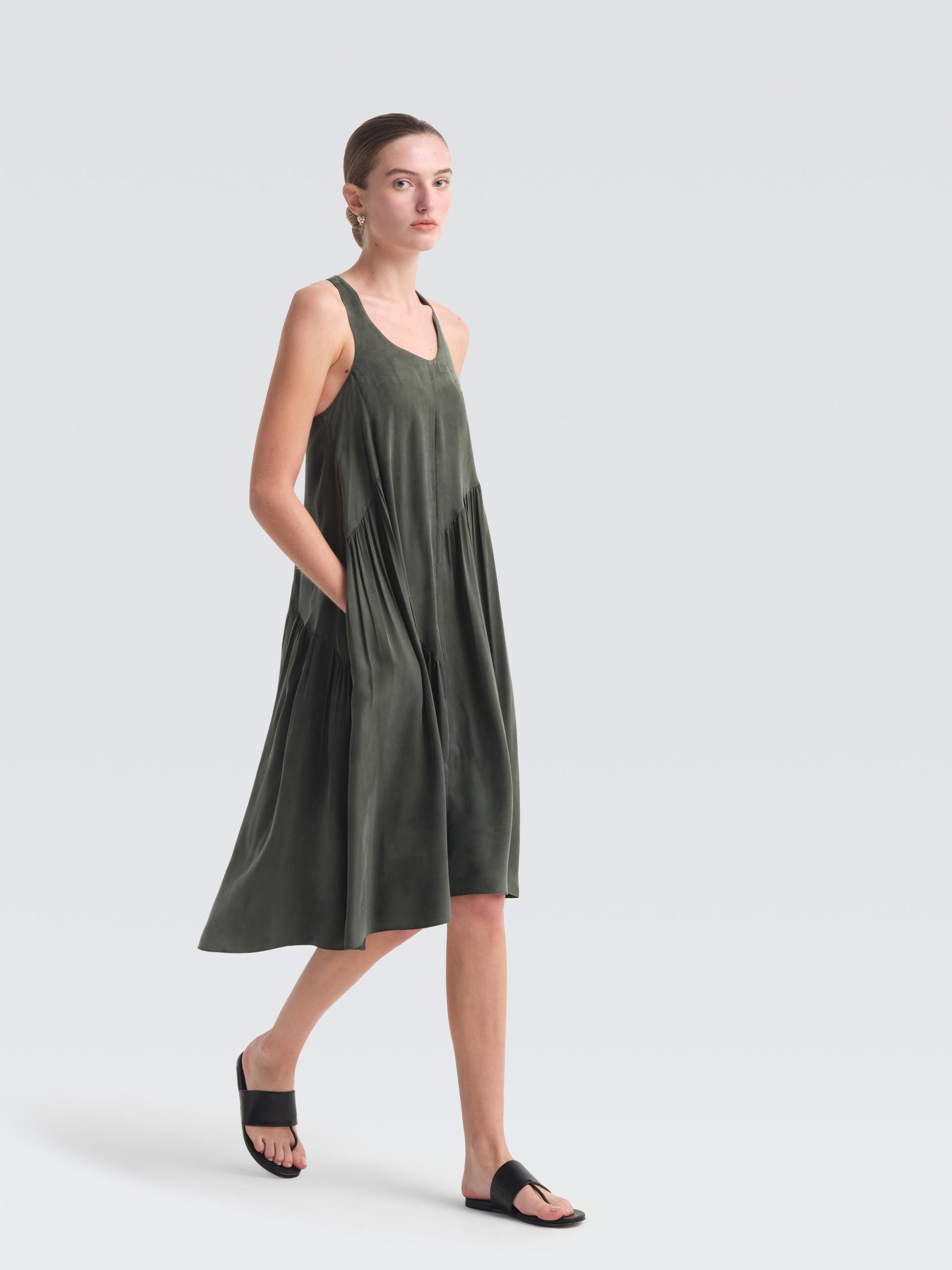 Cupro Panama Dress