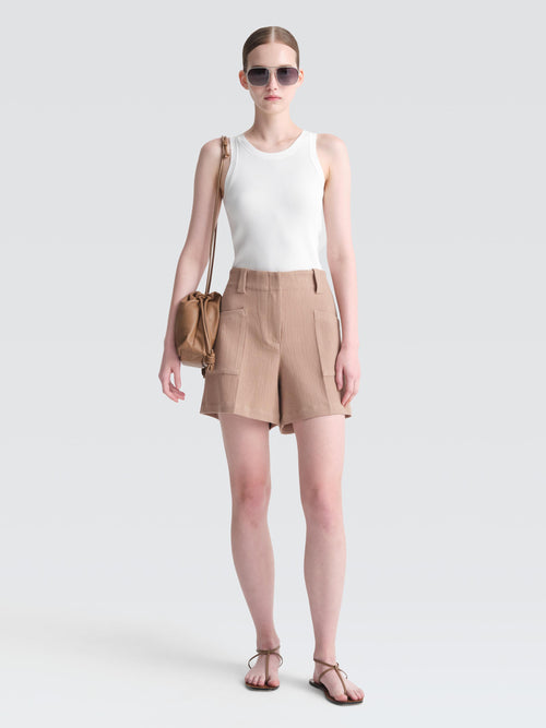 Seersucker Binx Shorts