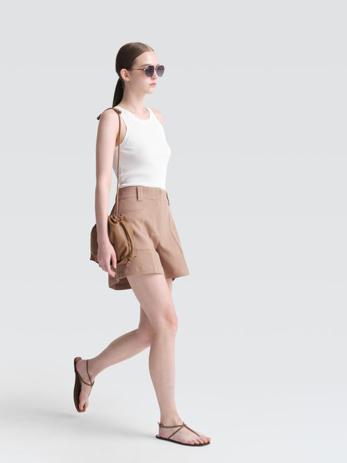 Seersucker Binx Shorts
