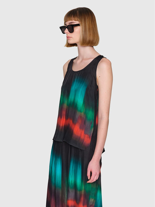 Cupro Bow Top