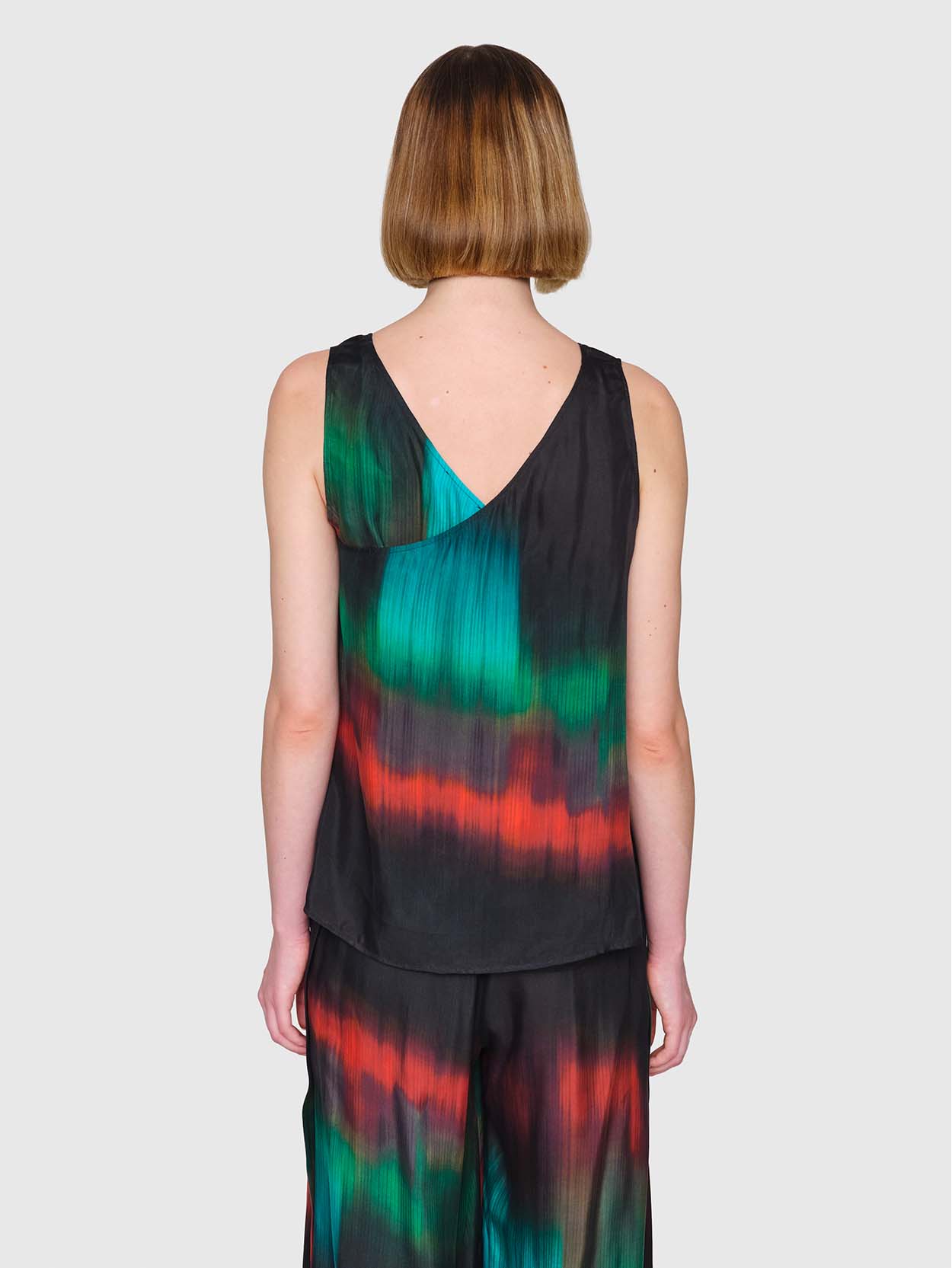 Cupro Bow Top