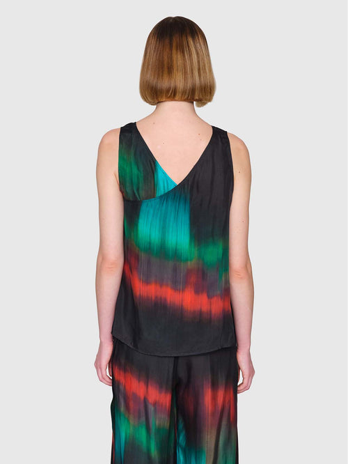 Cupro Bow Top