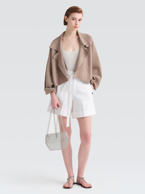 Corrugated Cotton Anslo Shorts