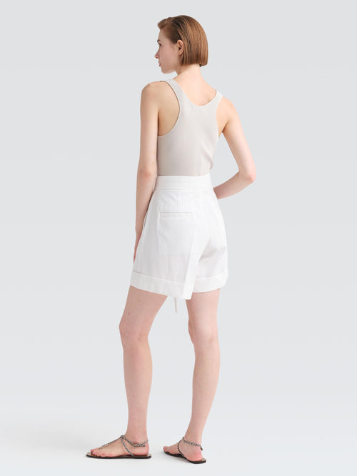 Corrugated Cotton Anslo Shorts