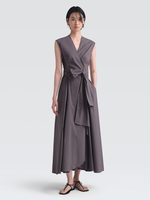 Organic Cotton Poplin Saunder Dress