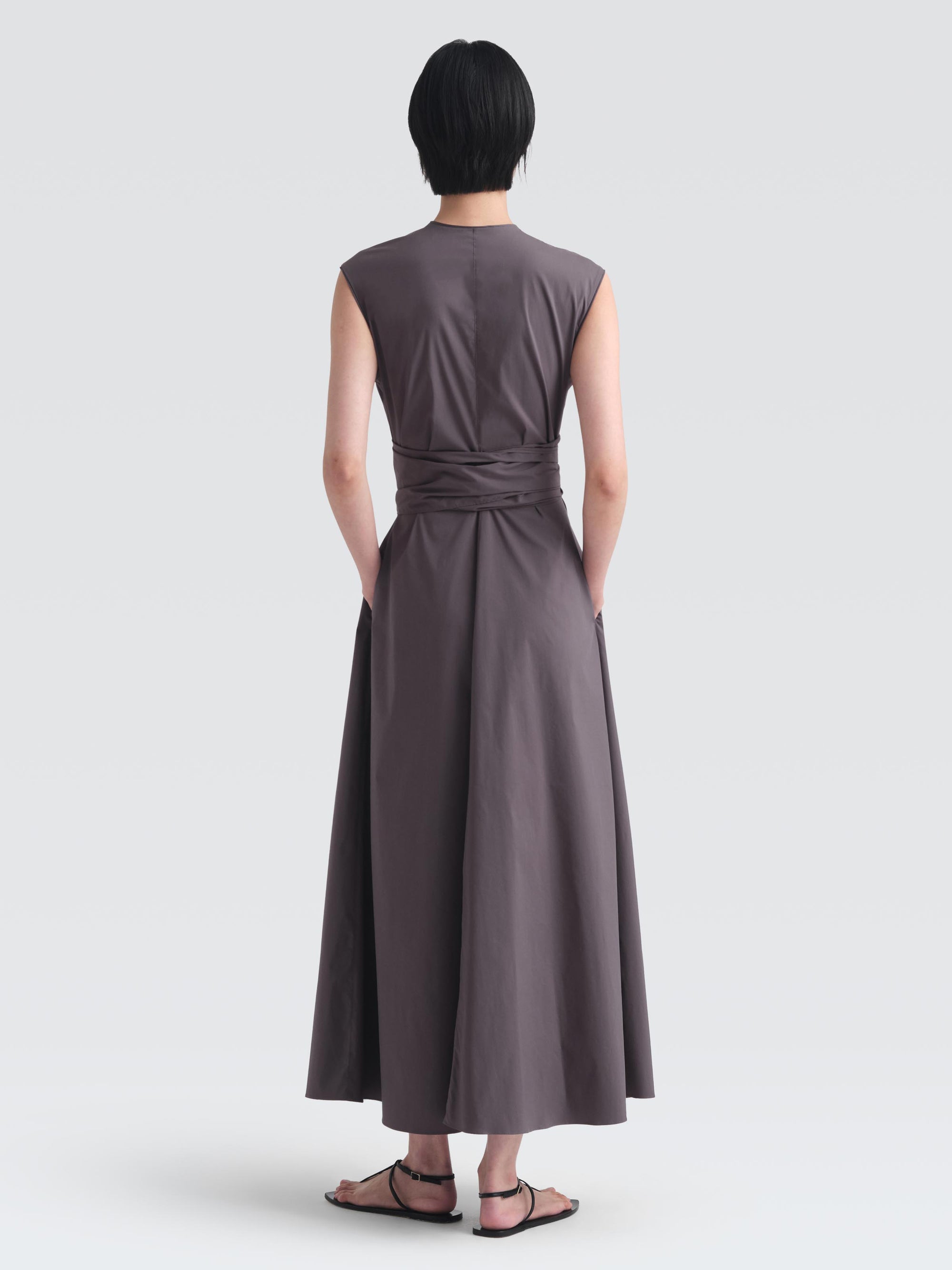 Organic Cotton Poplin Saunder Dress