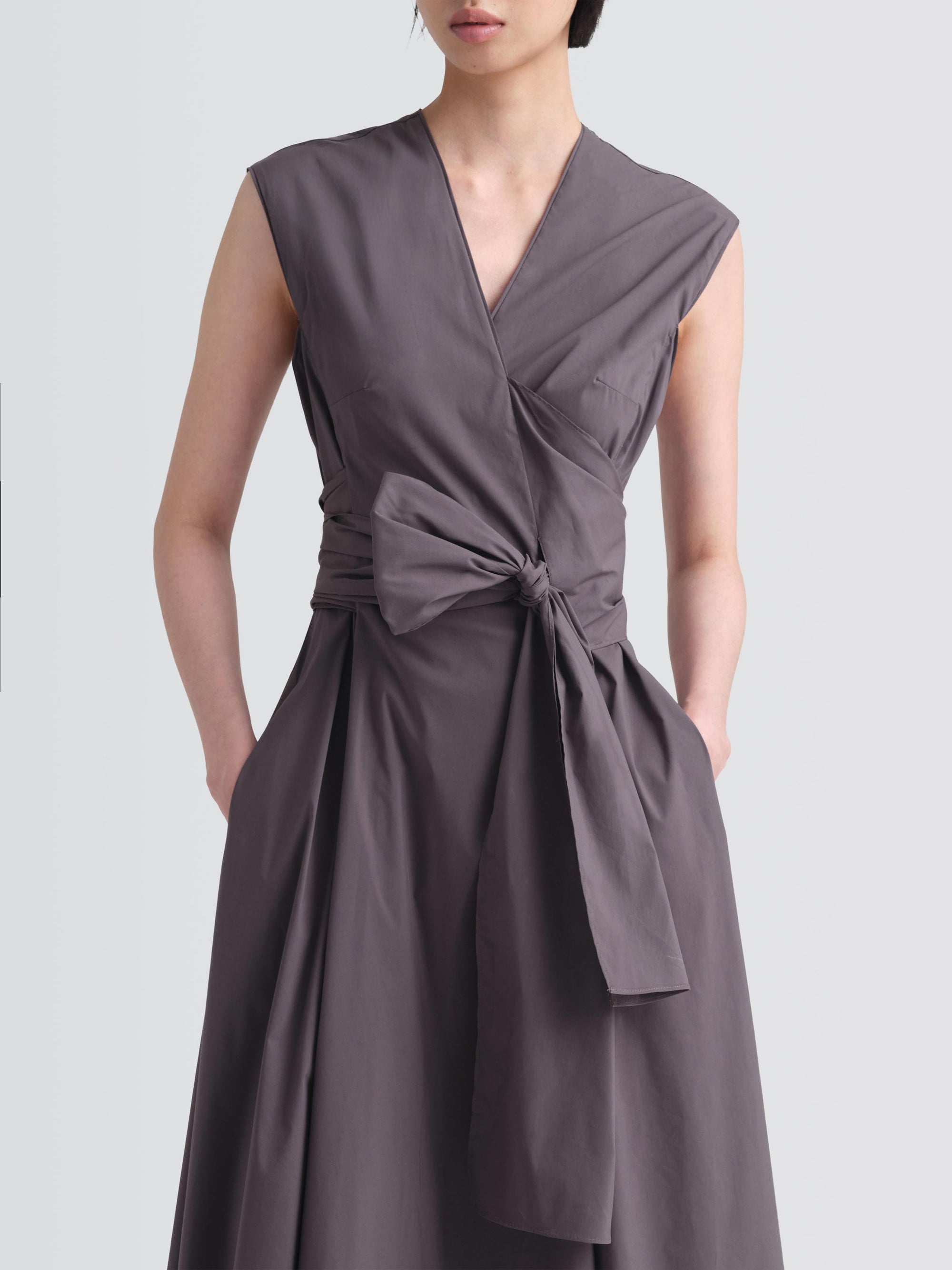 Organic Cotton Poplin Saunder Dress