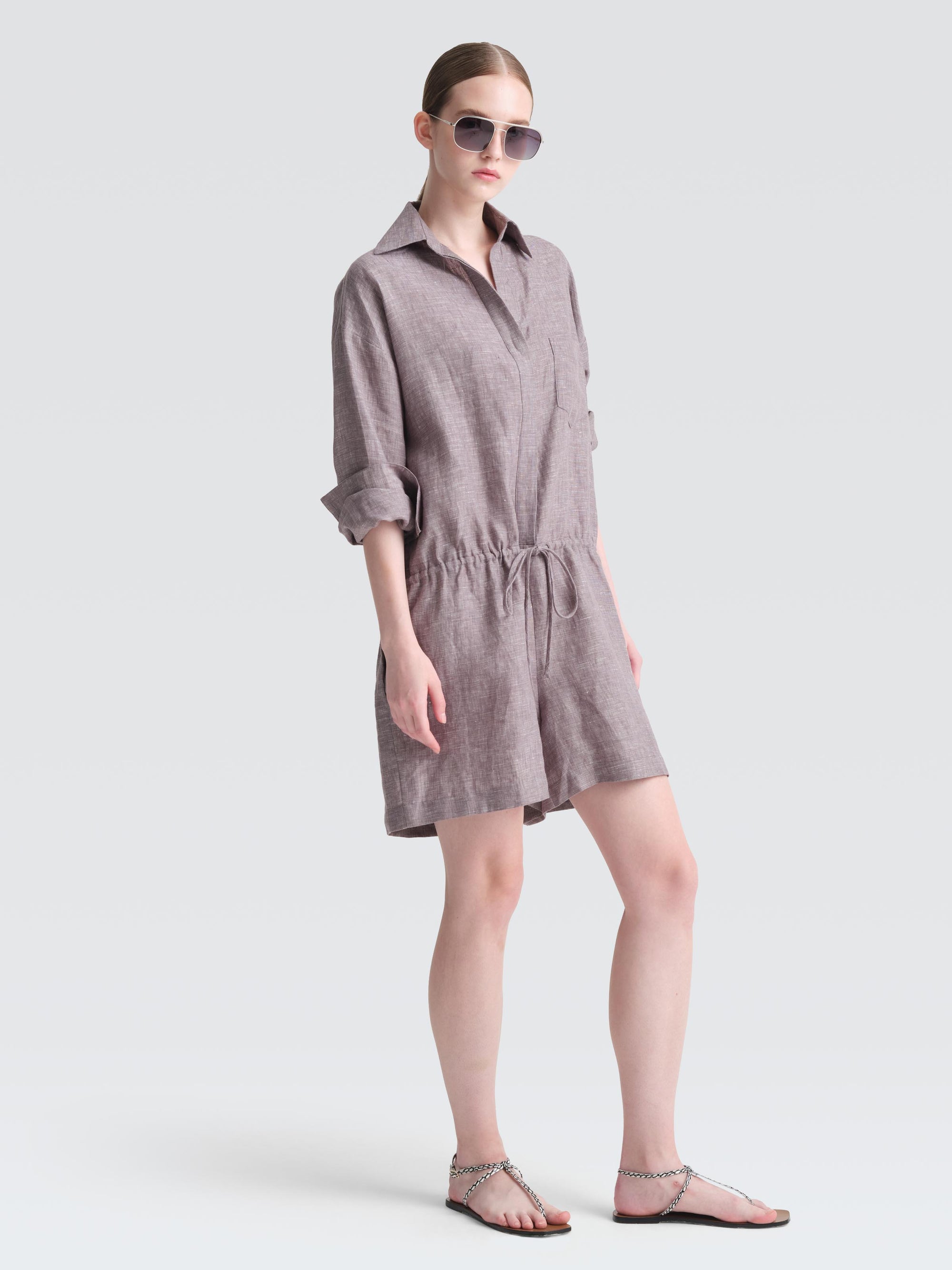 Organic Linen Ives Jumpsuit