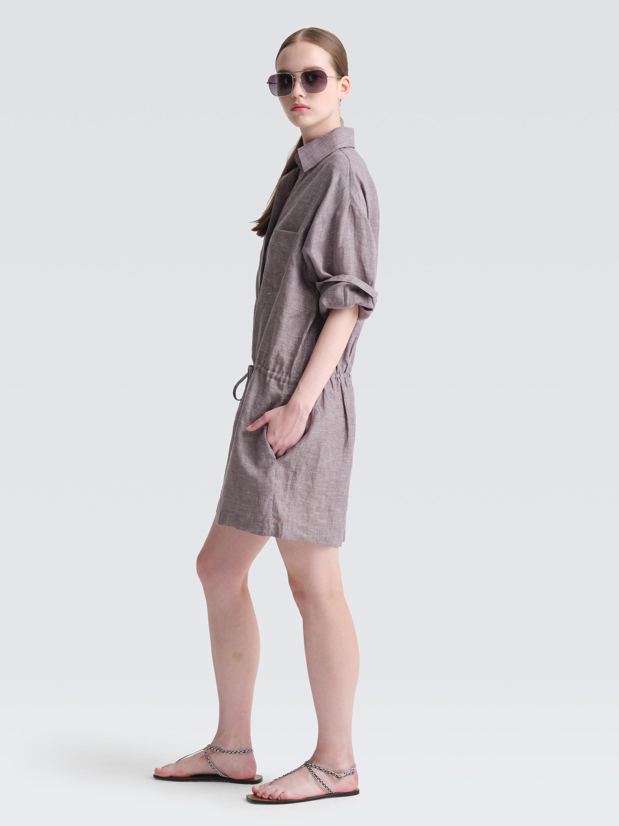 Organic Linen Ives Jumpsuit
