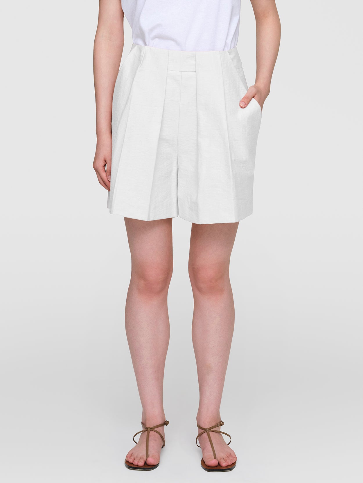 Bonded Cotton Dede Shorts