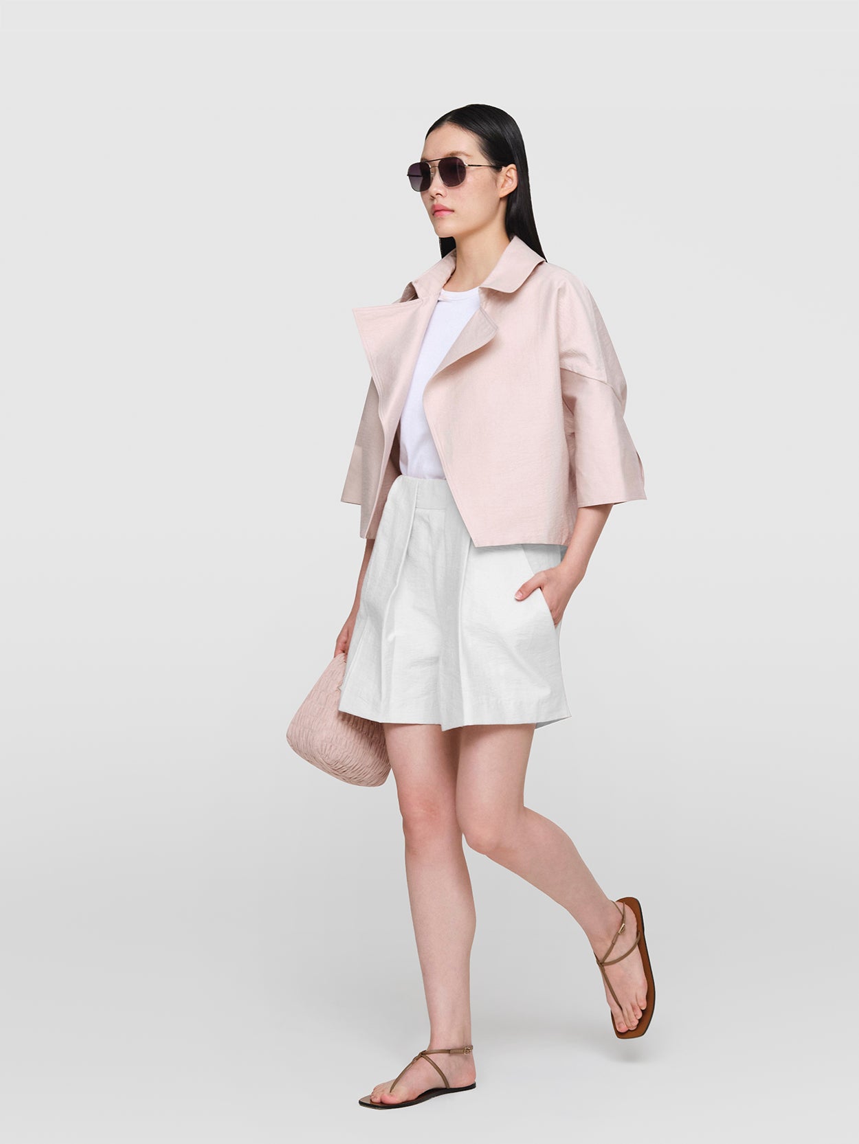 Bonded Cotton Dede Shorts