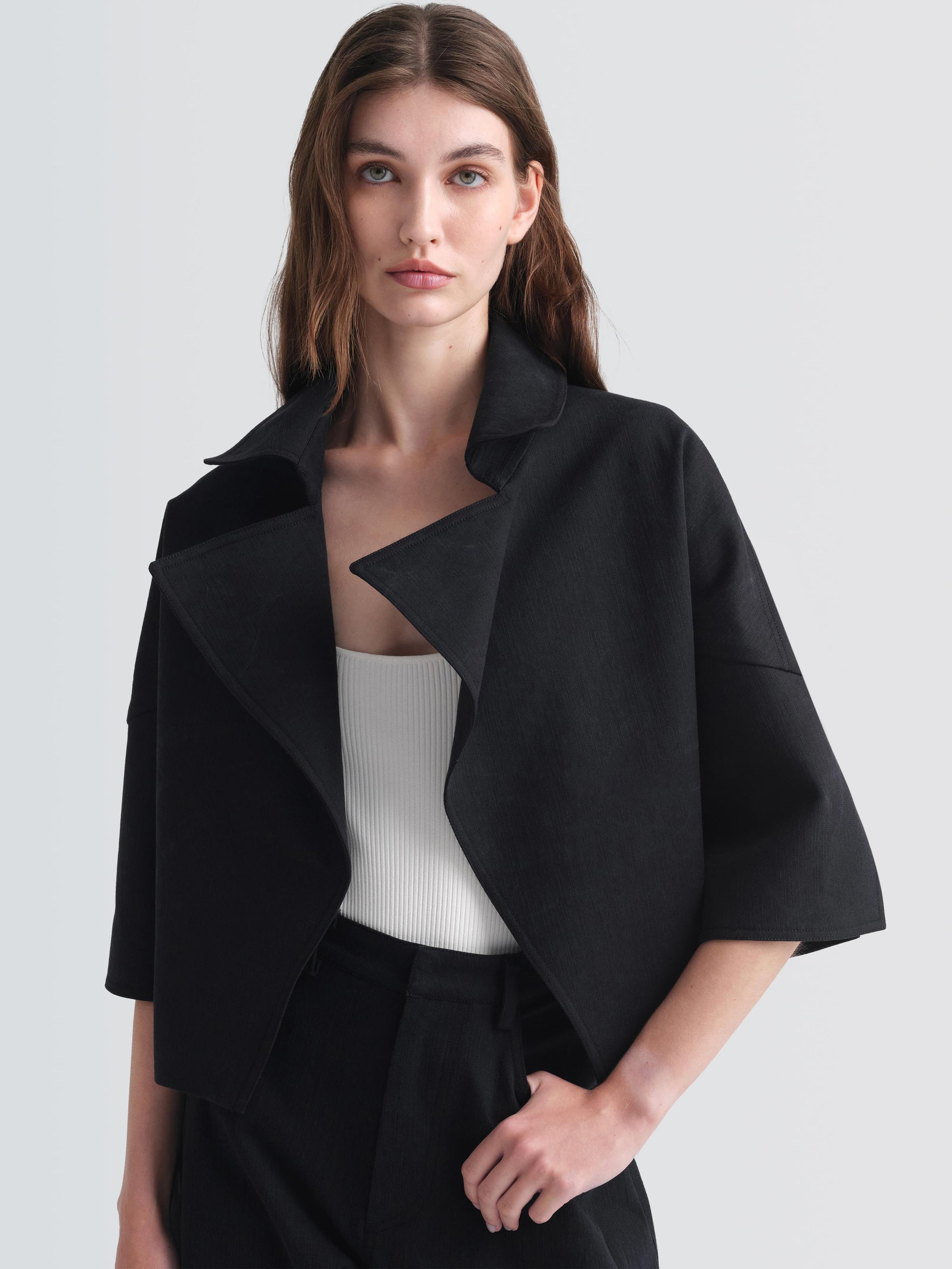 Cotton Gabardine Hiro Jacket