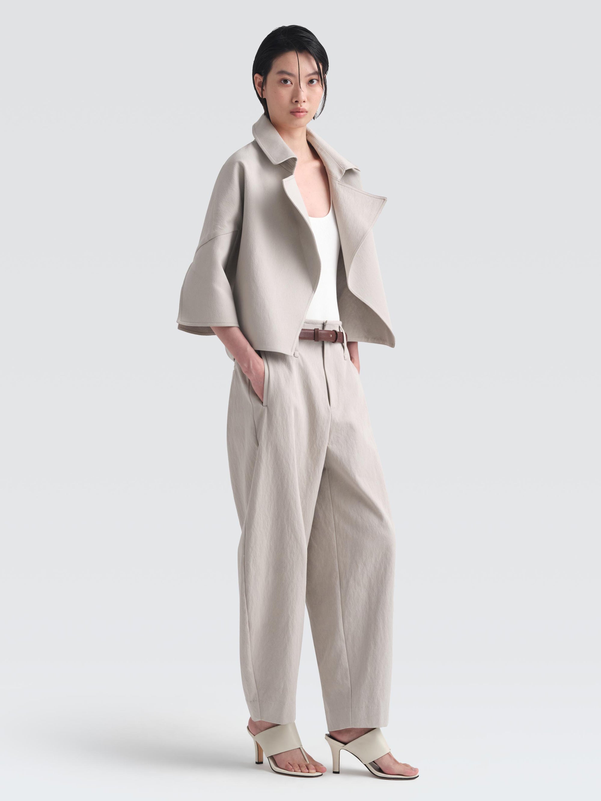 Cotton Gabardine Hiro Jacket