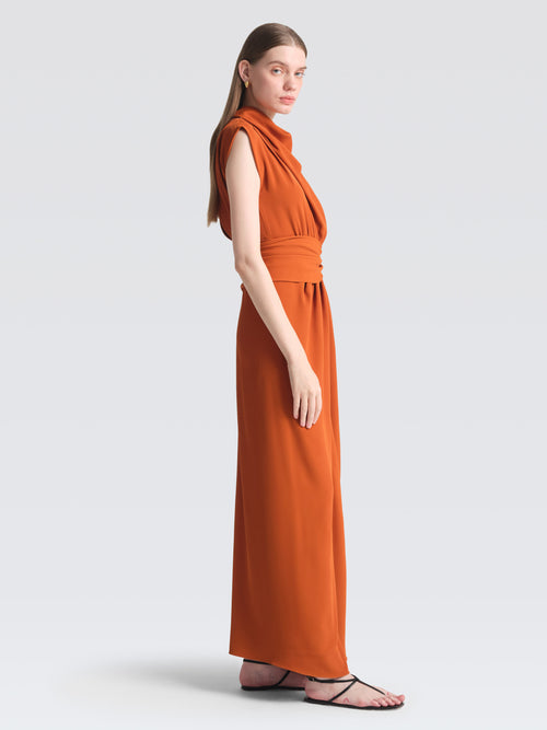 Tri Acetate  Lupita  Dress