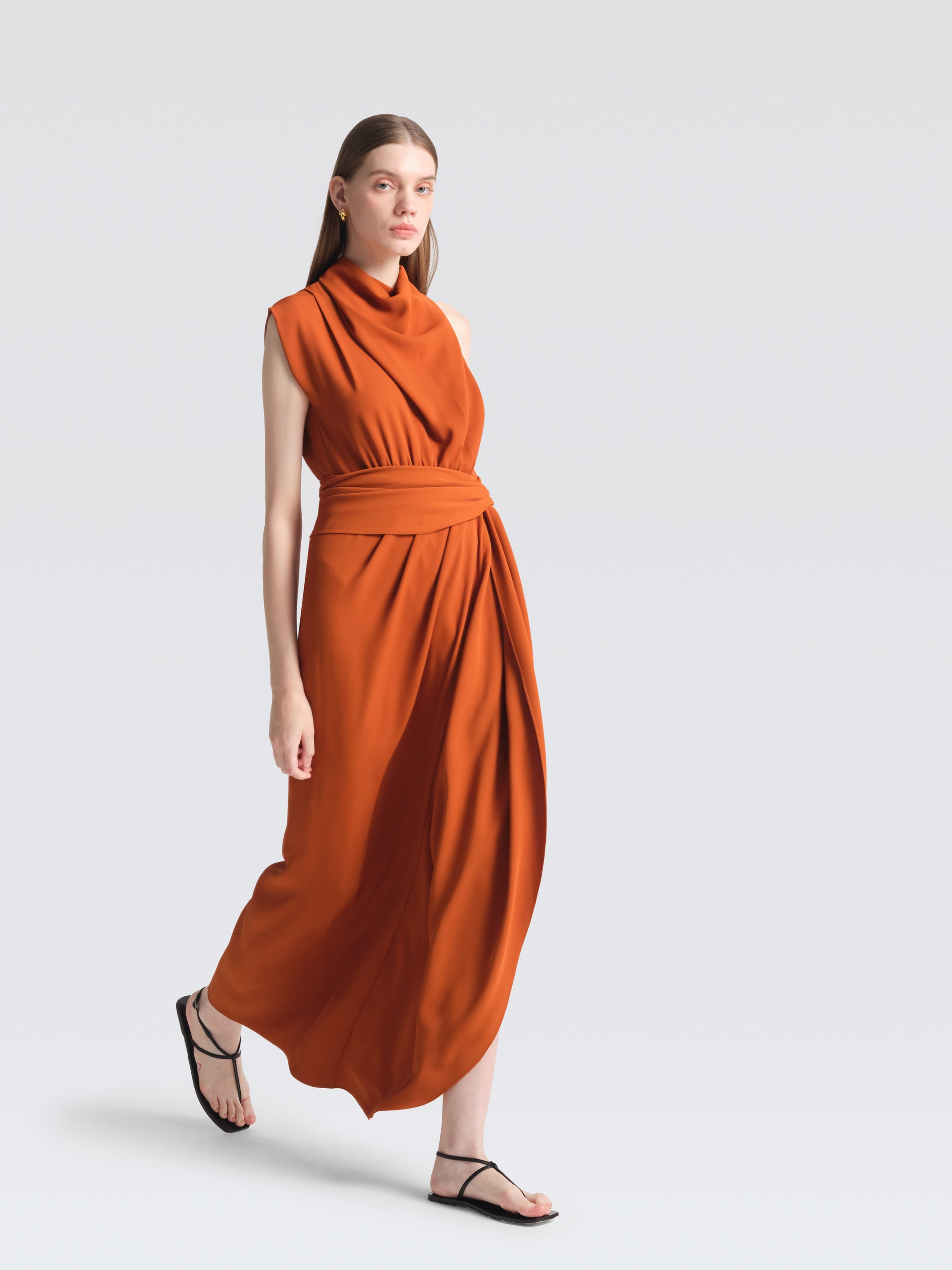 Tri Acetate  Lupita  Dress