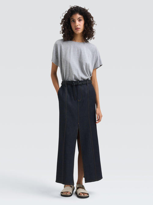 Japanese Denim Mercer Skirt