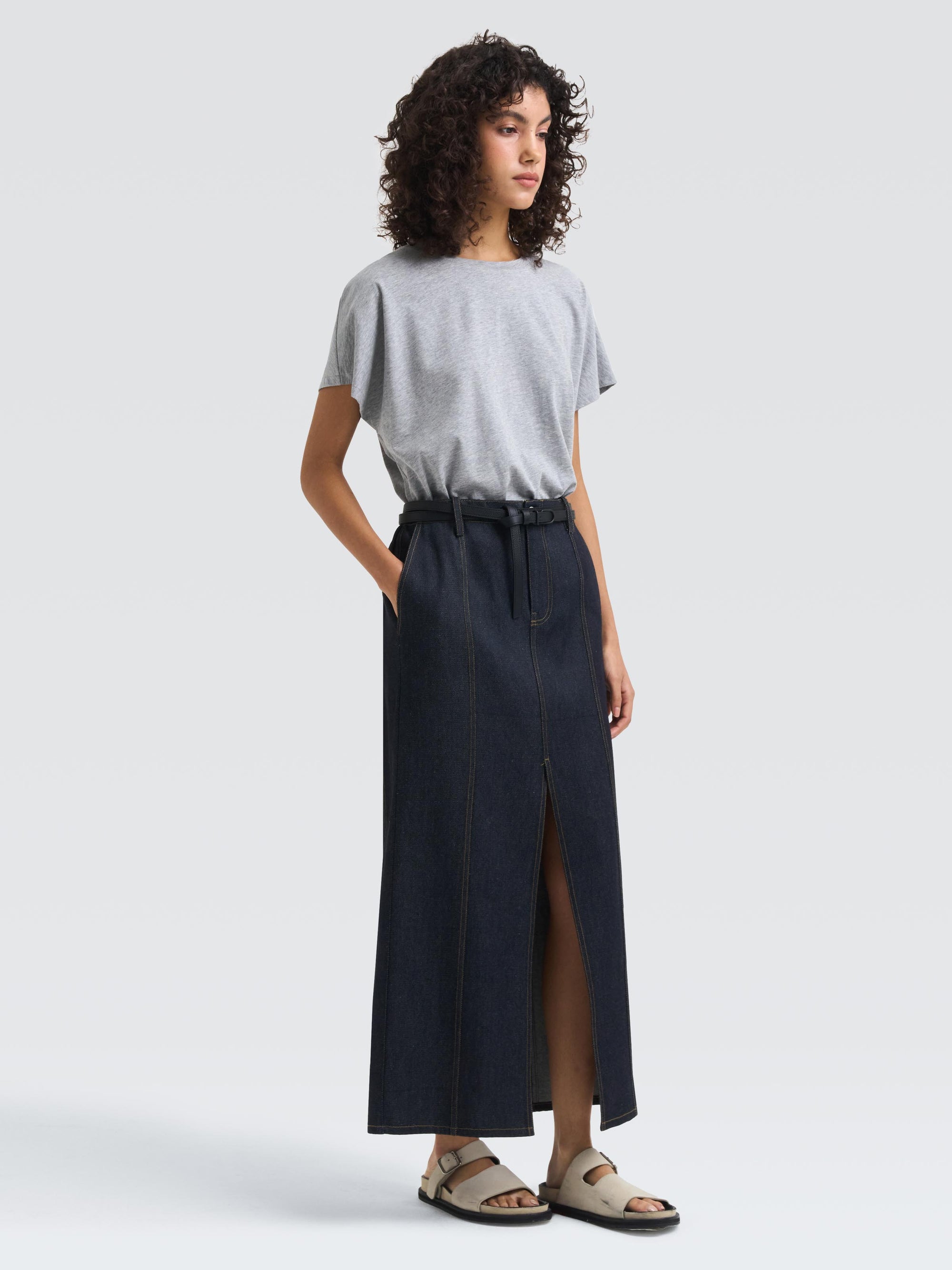 Japanese Denim Mercer Skirt