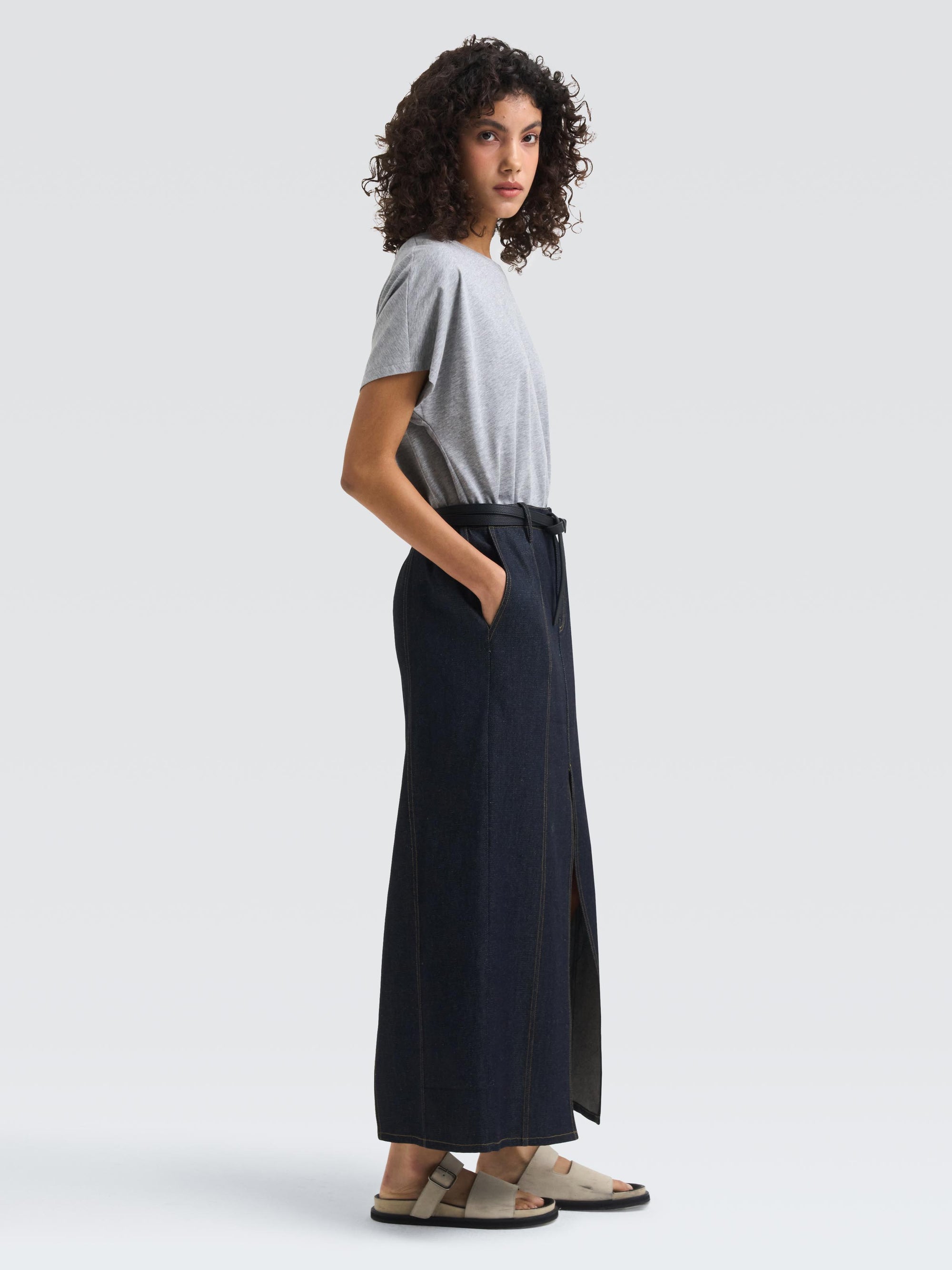 Japanese Denim Mercer Skirt