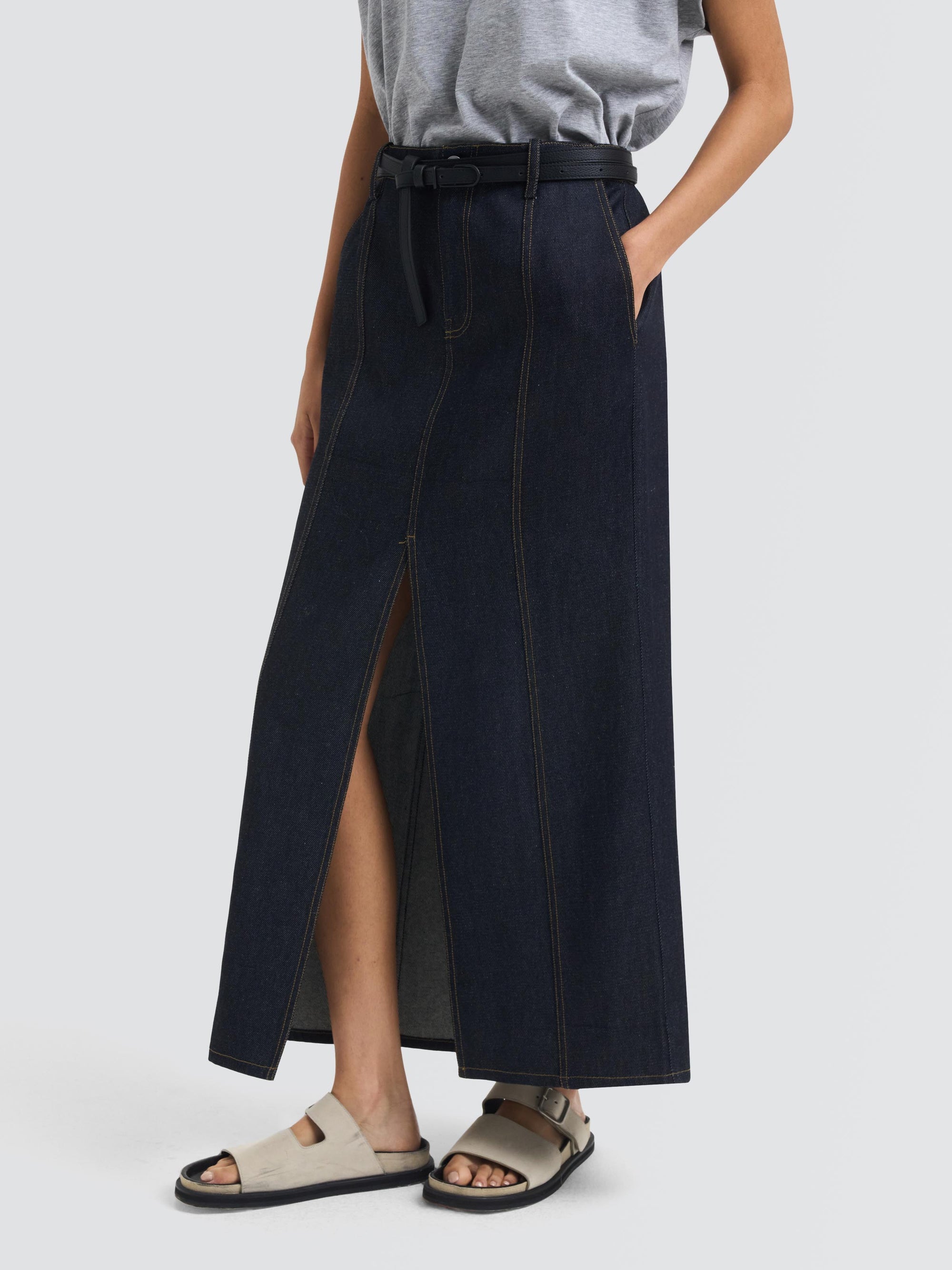 Japanese Denim Mercer Skirt