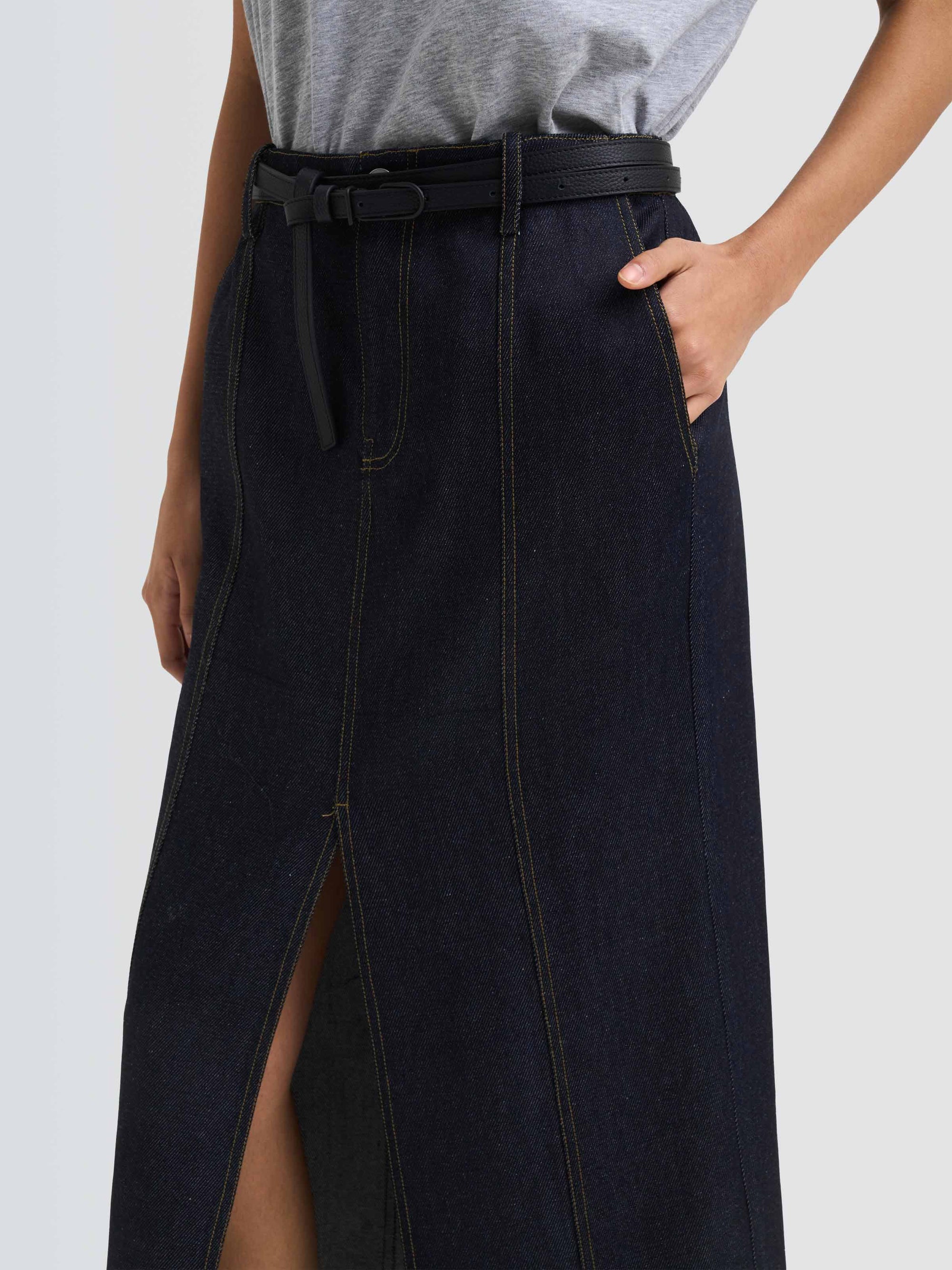 Japanese Denim Mercer Skirt
